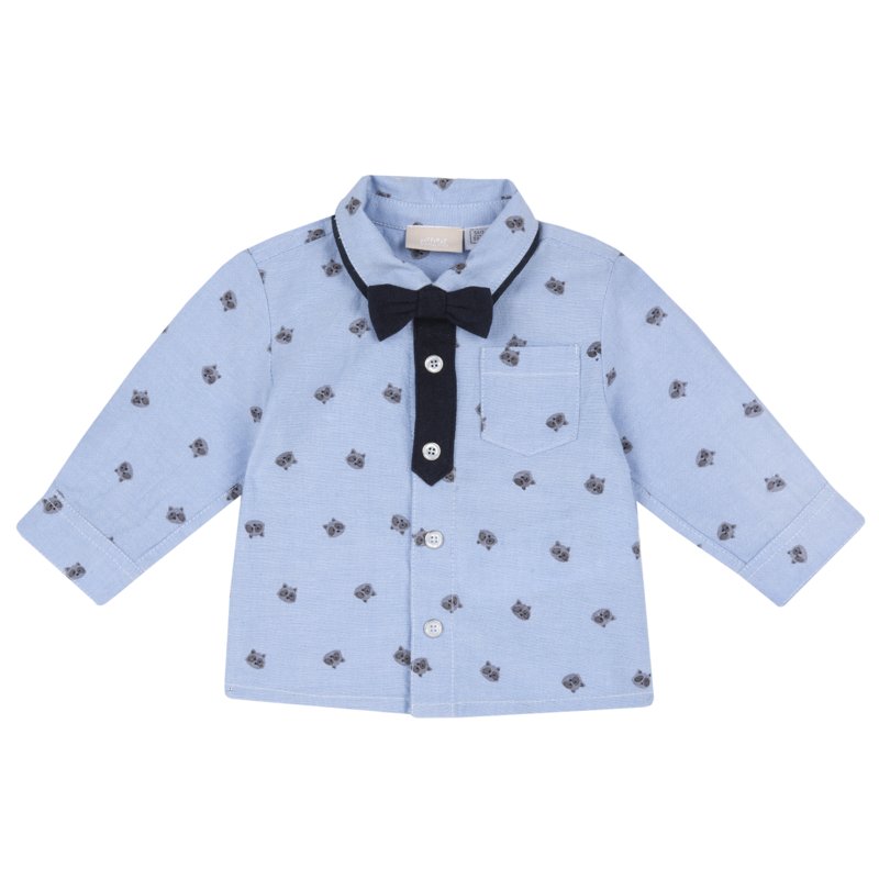 SHIRT LONG SLEEVE - LIGHT BLUE