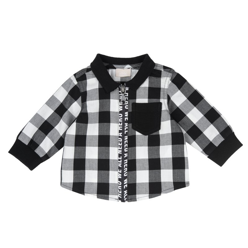 SHIRT LONG SLEEVE - BLACK