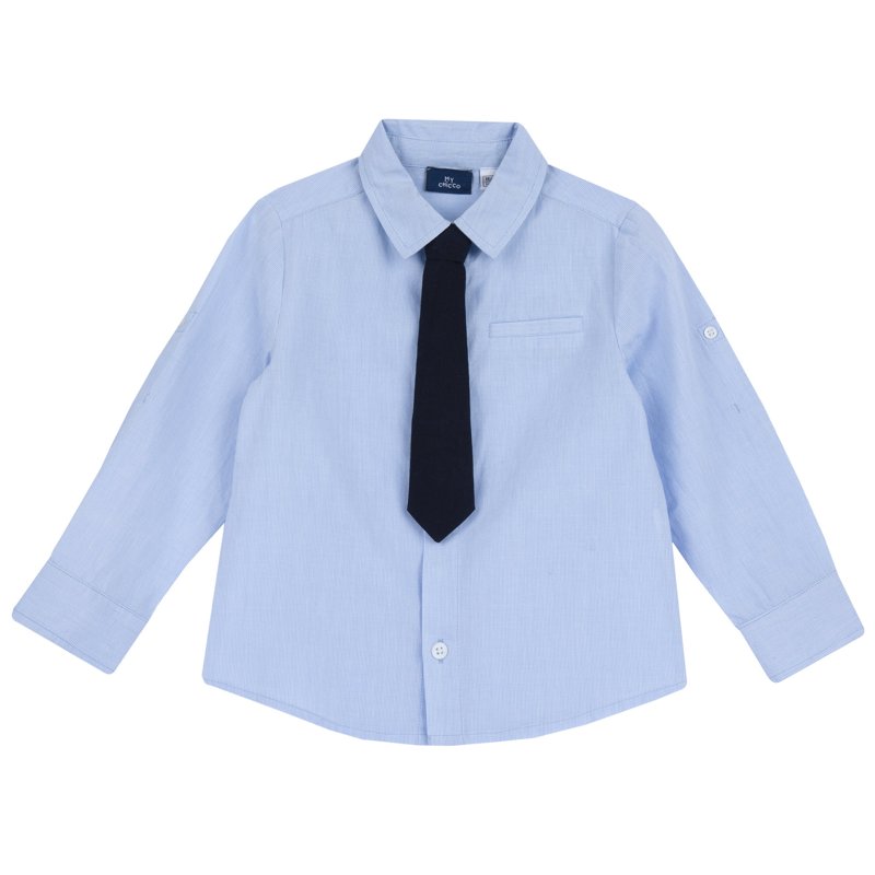 SHIRT LONG SLEEVE - LIGHT BLUE