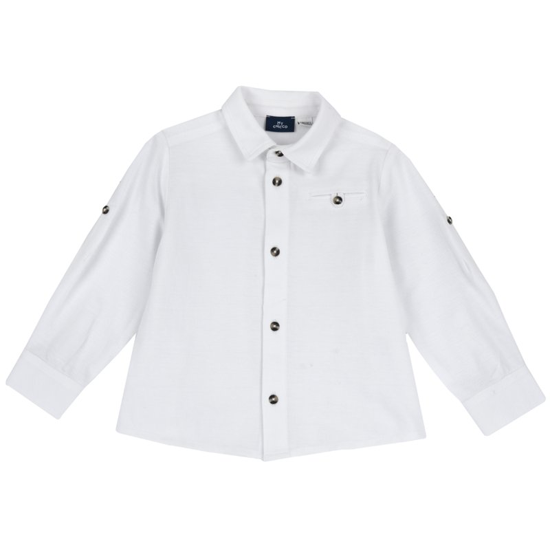 SHIRT LONG SLEEVE - WHITE