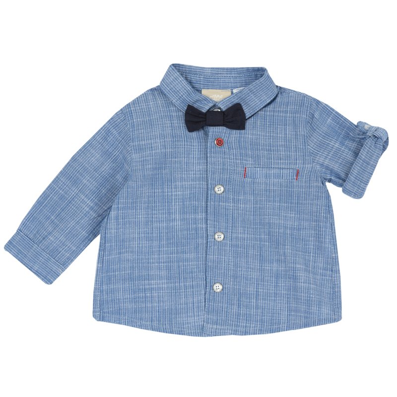 SHIRT LONG SLEEVE - MEDIUM LIGHT BLUE