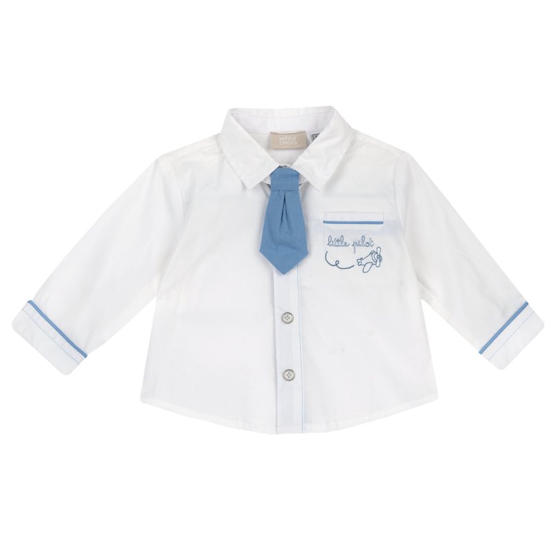 SHIRT LONG SLEEVE - WHITE