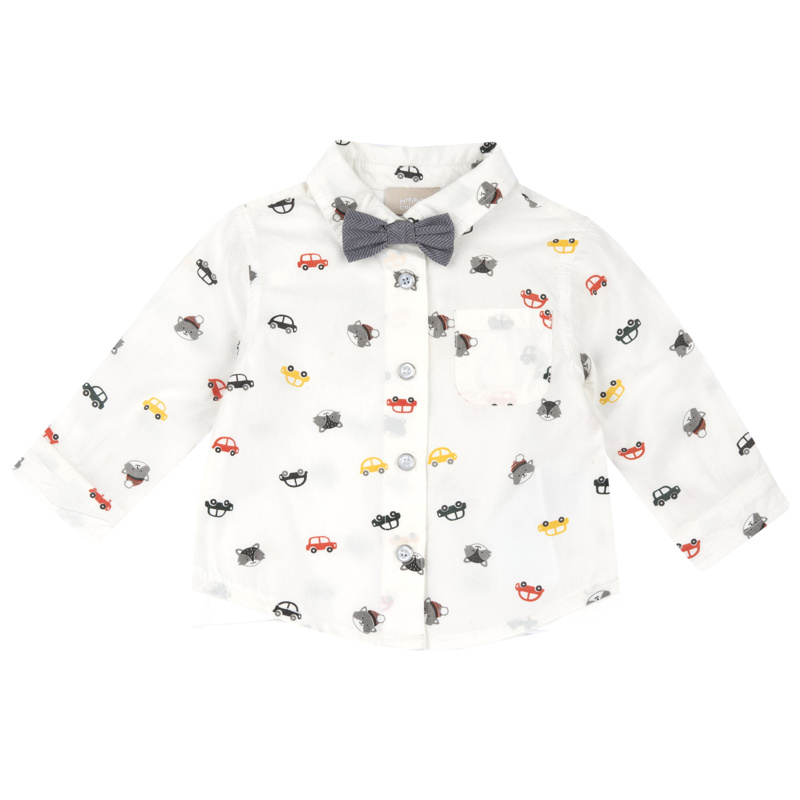 SHIRT LONG SLEEVE - WHITE