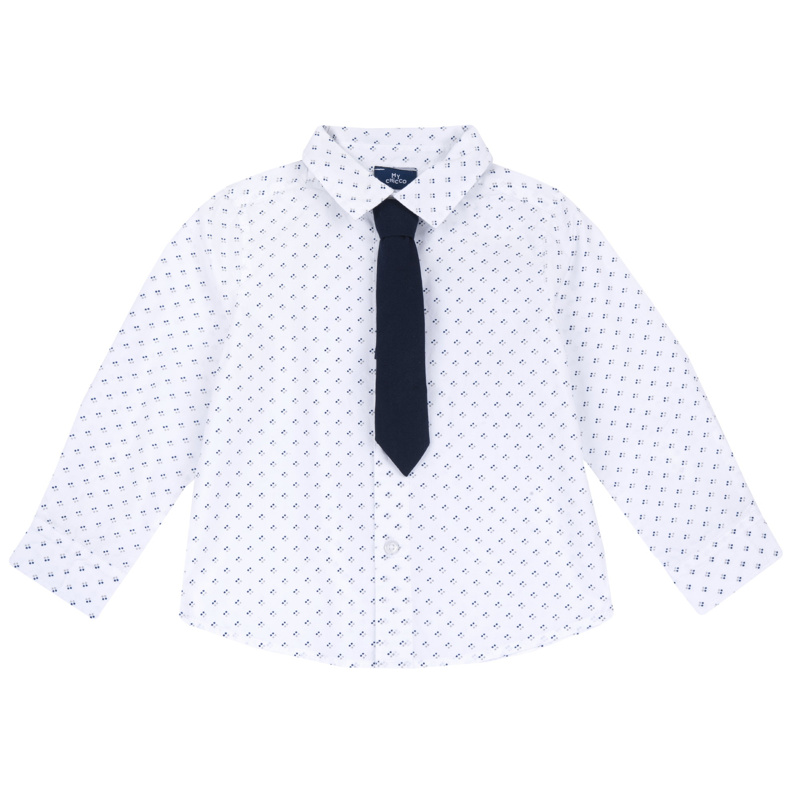 SHIRT LONG SLEEVE - WHITE