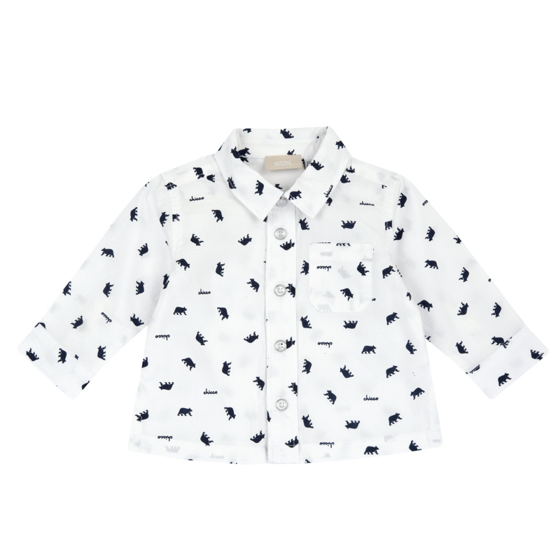 SHIRT LONG SLEEVE - WHITE
