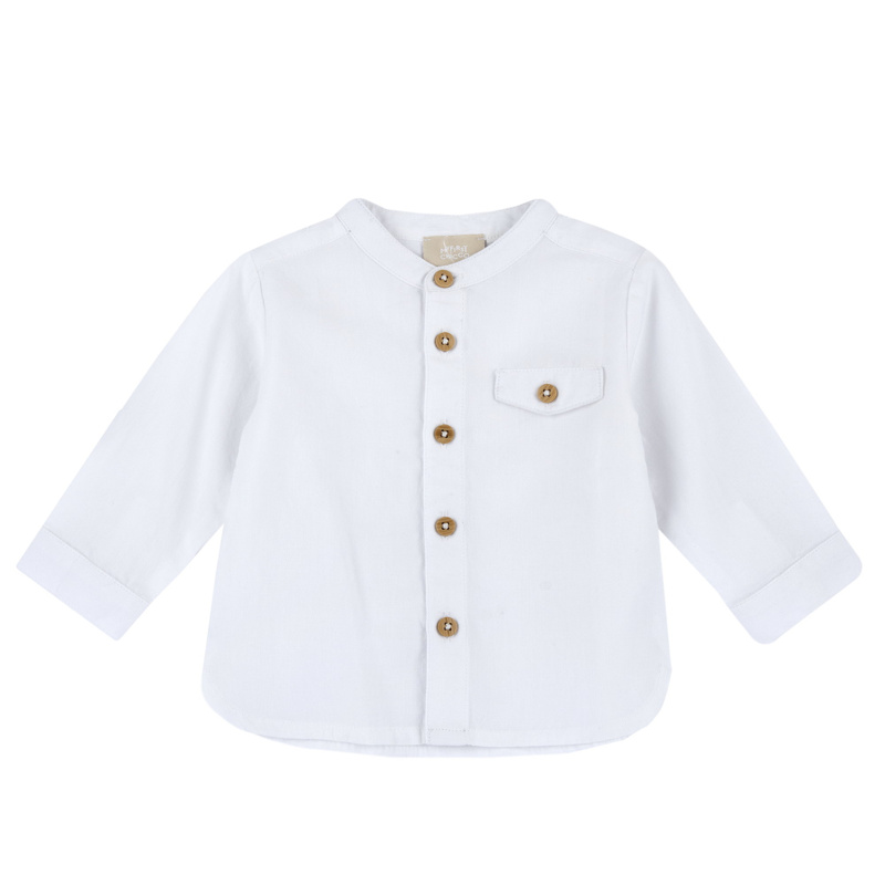 SHIRT LONG SLEEVE - WHITE