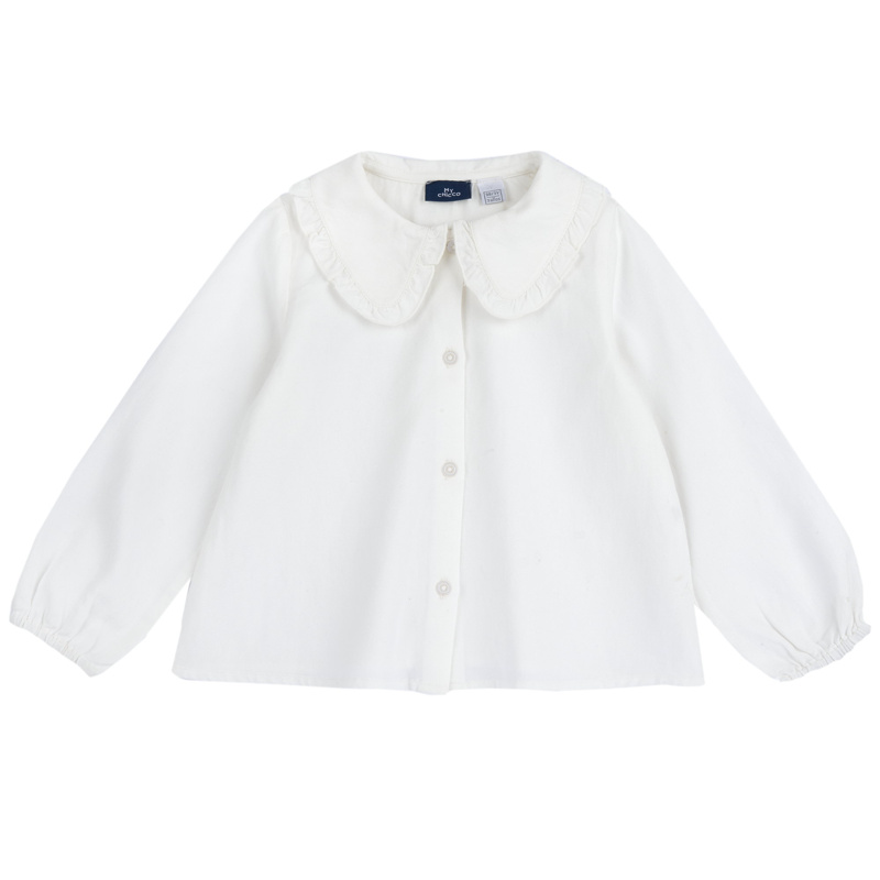 SHIRT LONG SLEEVE - WHITE
