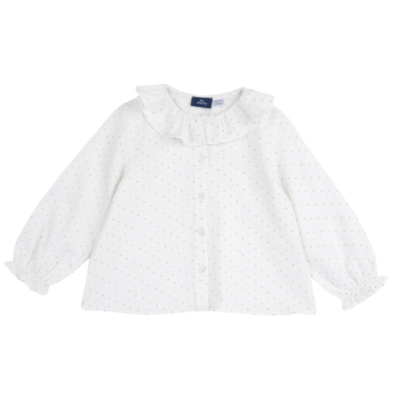 SHIRT LONG SLEEVE - NATURAL PRINTED
