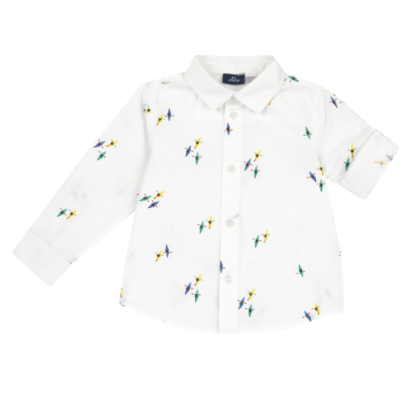 SHIRT LONG SLEEVE - WHITE