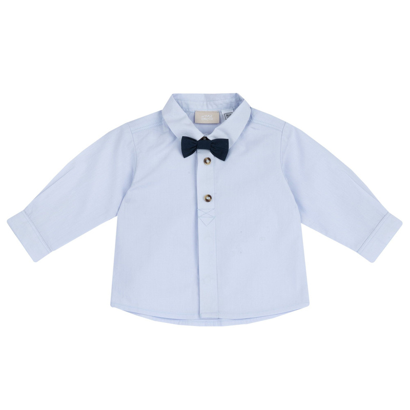 SHIRT LONG SLEEVE - LIGHT BLUE
