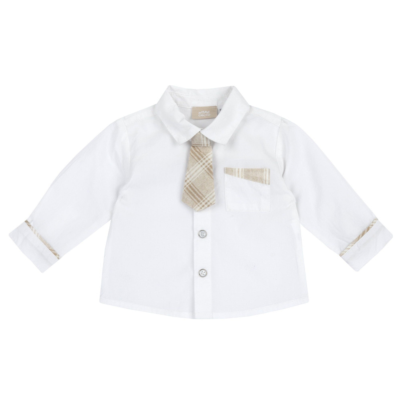 SHIRT LONG SLEEVE - WHITE