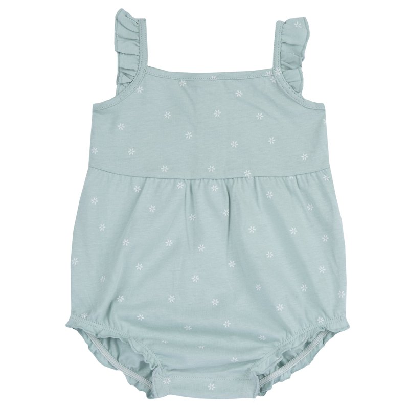 ROMPER SLEEVELESS - LIGHT GREEN