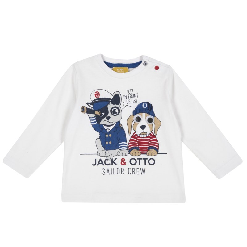 T-SHIRT LONG SLEEVE - WHITE