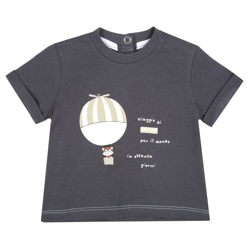 T-SHIRT SHORT SLEEVE - DARK GREY
