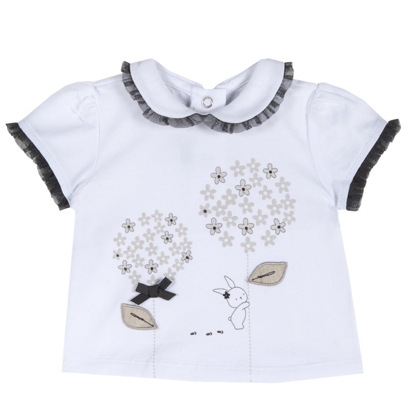 T-SHIRT SHORT SLEEVE - WHITE