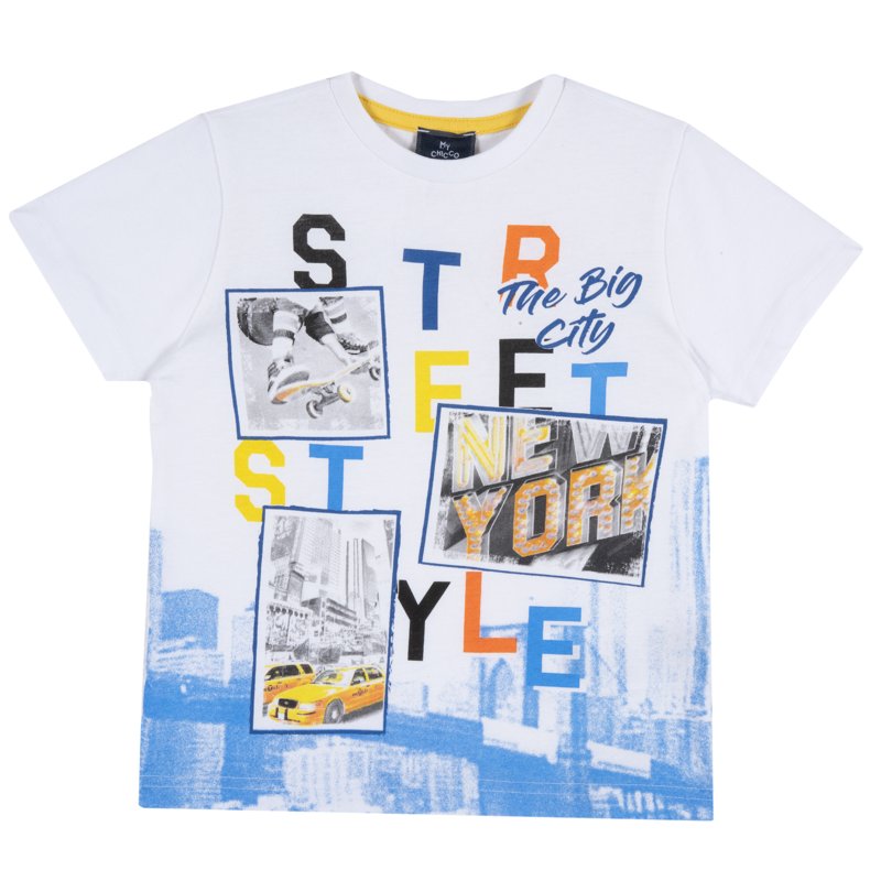 T-SHIRT SHORT SLEEVE - WHITE