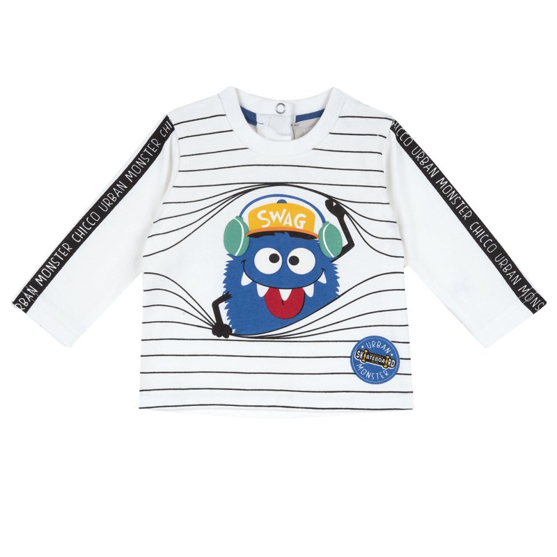 T-SHIRT LONG SLEEVE - WHITE
