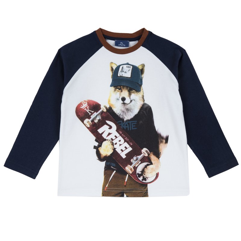 T-SHIRT LONG SLEEVE - WHITE