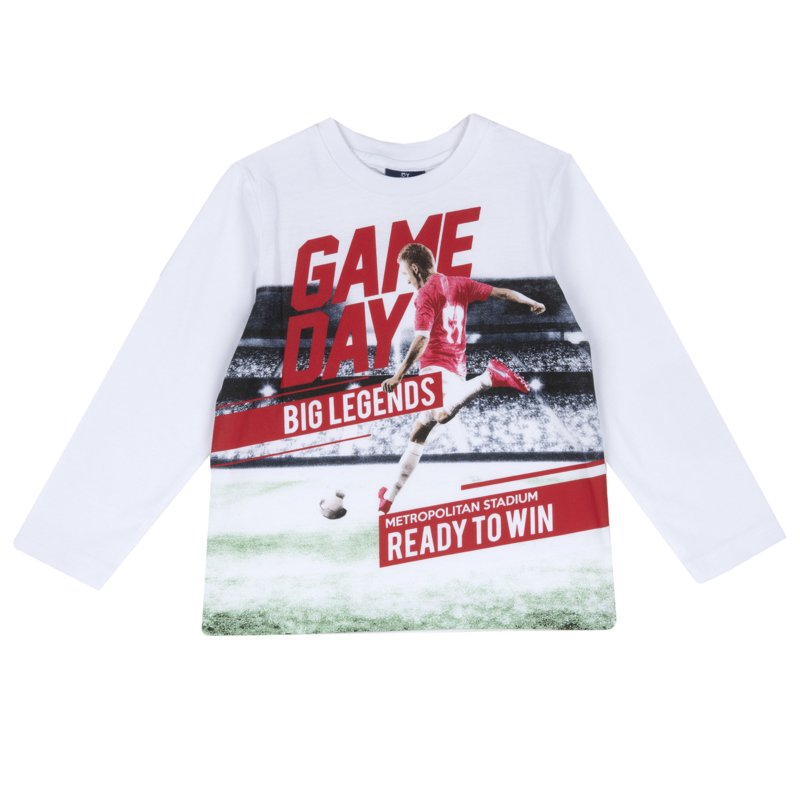 T-SHIRT LONG SLEEVE - WHITE