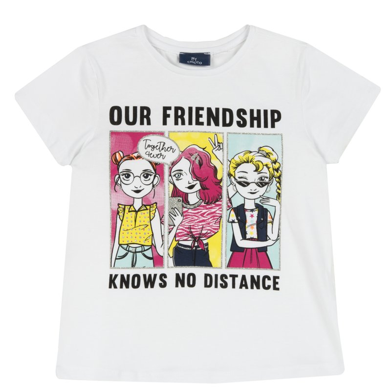 T-SHIRT SHORT SLEEVE - WHITE