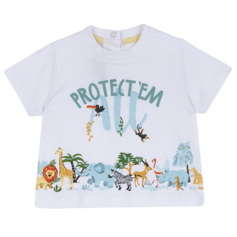 T-SHIRT SHORT SLEEVE - WHITE