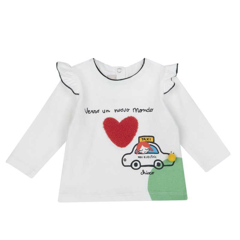 T-SHIRT LONG SLEEVE - WHITE