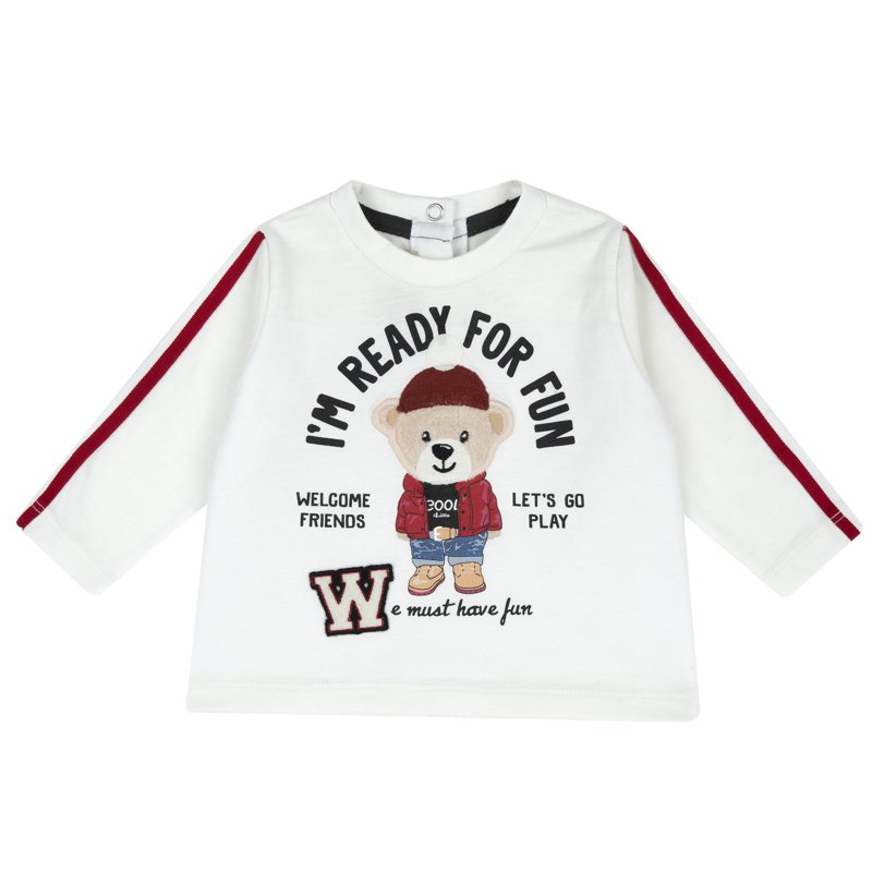 T-SHIRT LONG SLEEVE - WHITE