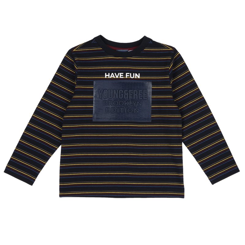 T-SHIRT LONG SLEEVE - DARK BLUE