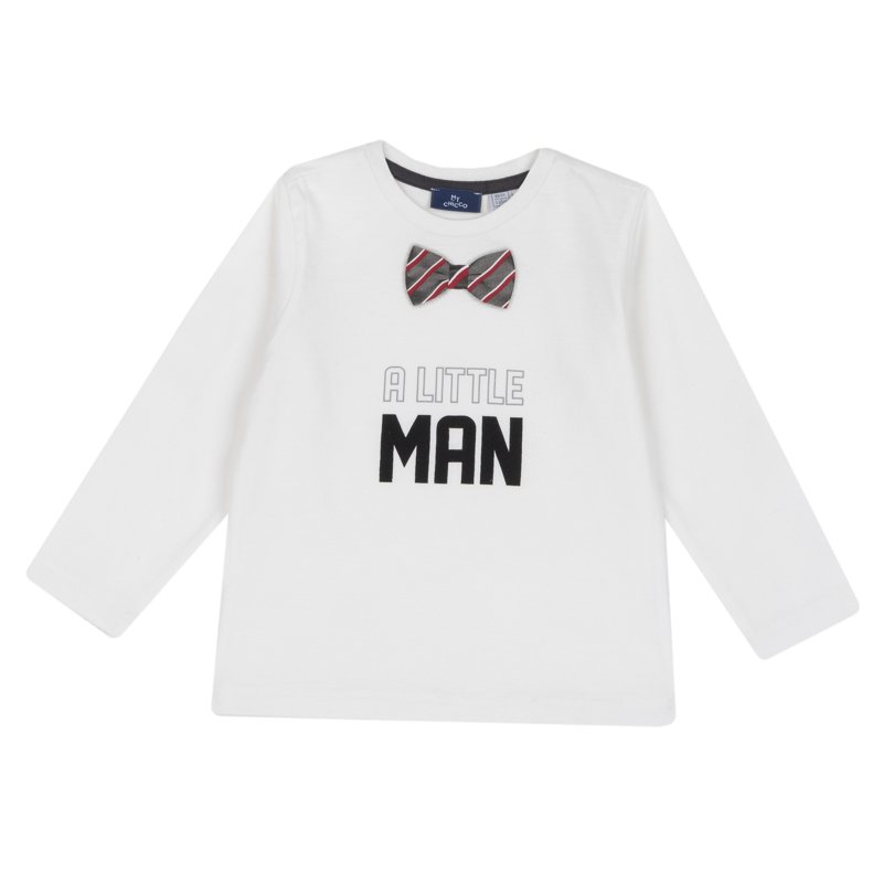 T-SHIRT LONG SLEEVE - WHITE