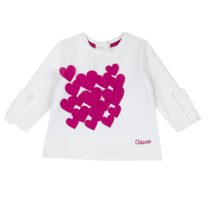 T-SHIRT LONG SLEEVE - WHITE