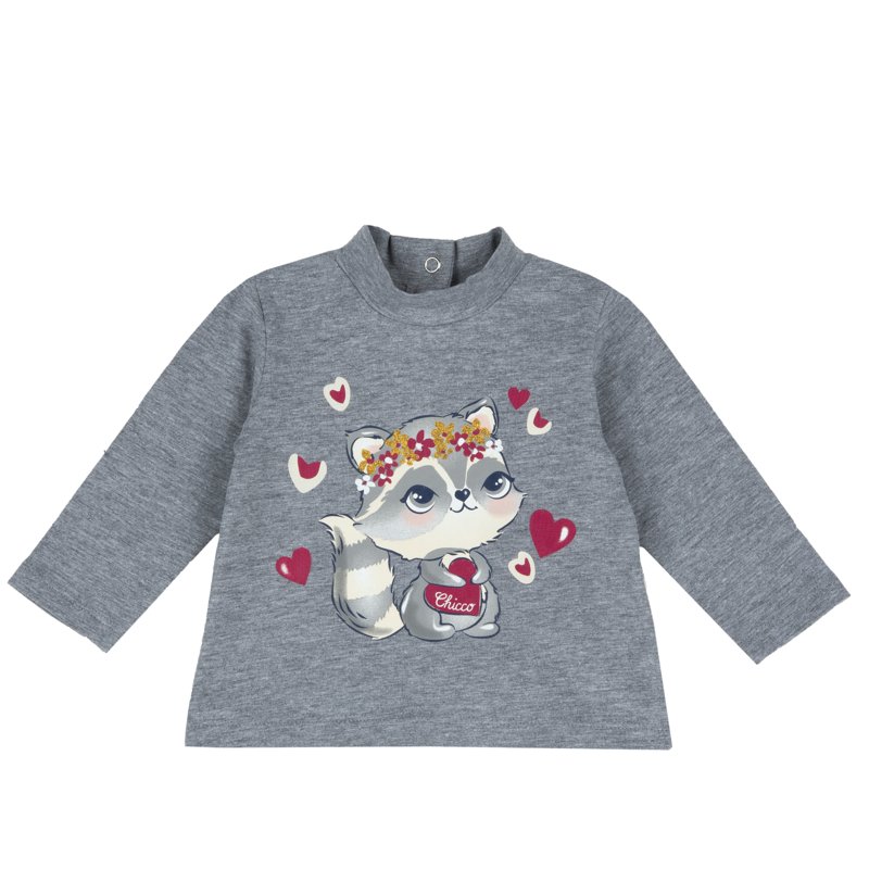 T-SHIRT LONG SLEEVE - LIGHT GREY