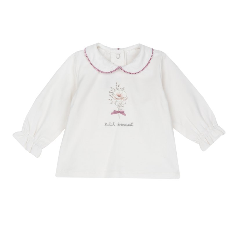 T-SHIRT LONG SLEEVE - WHITE