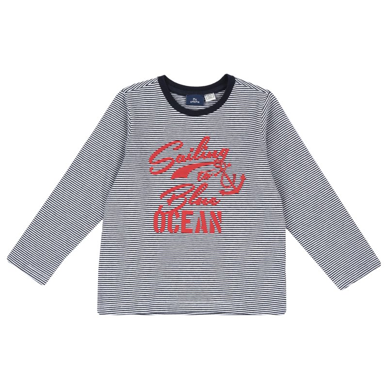 T-SHIRT LONG SLEEVE - DARK BLUE