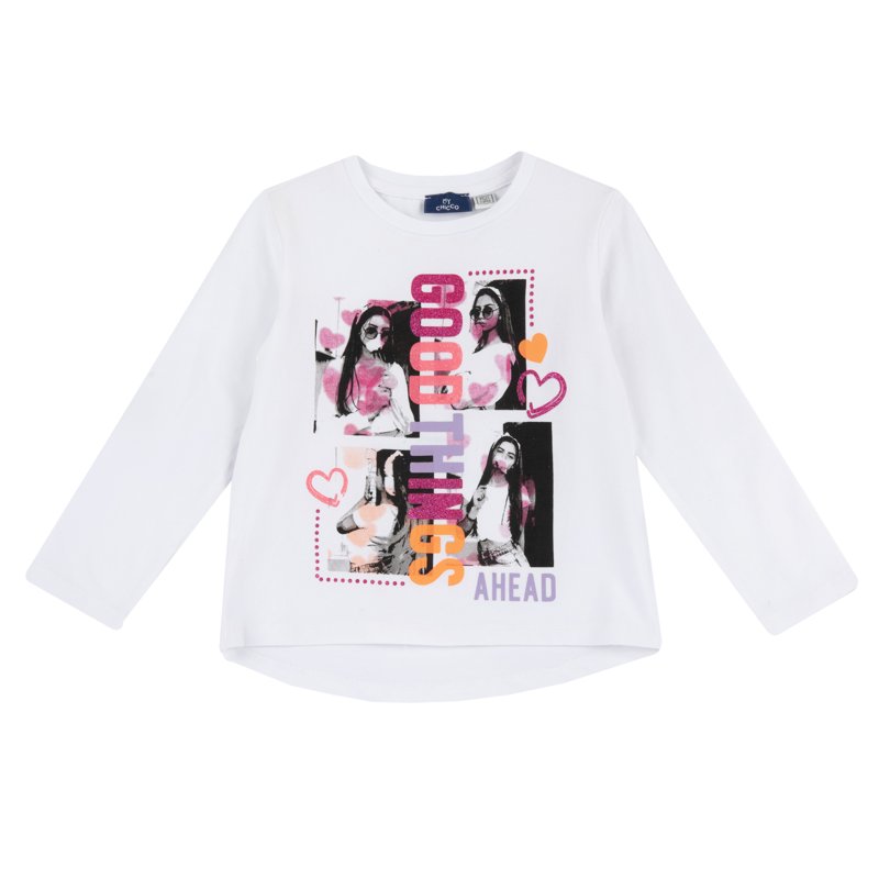 T-SHIRT LONG SLEEVE - WHITE