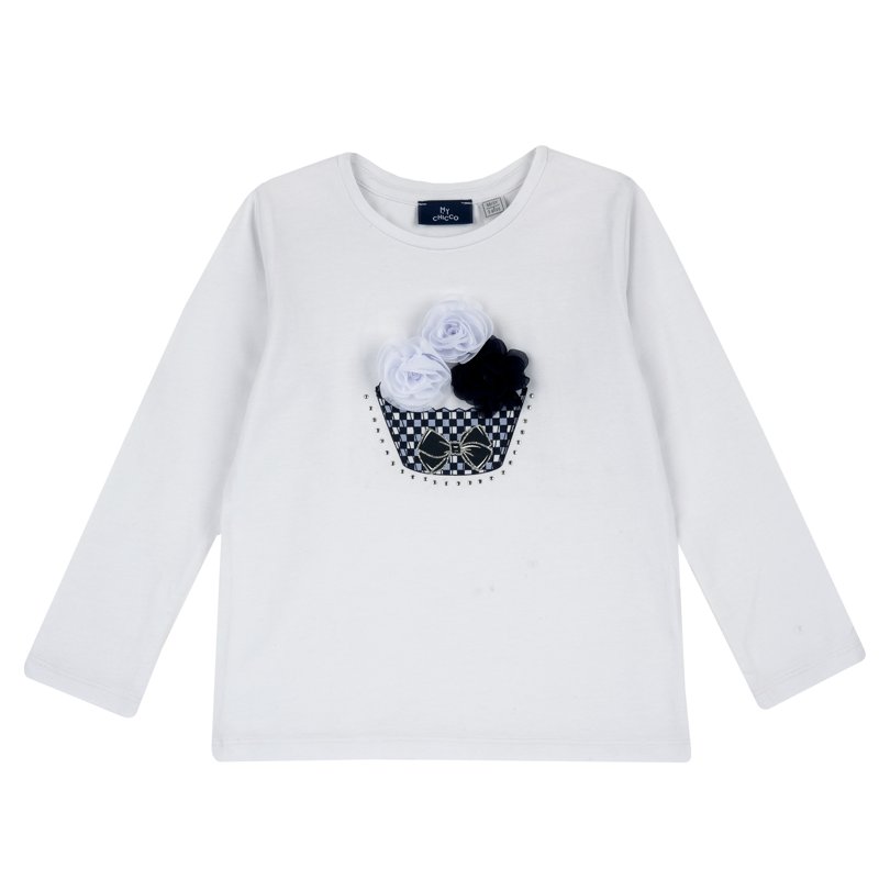T-SHIRT LONG SLEEVE - WHITE