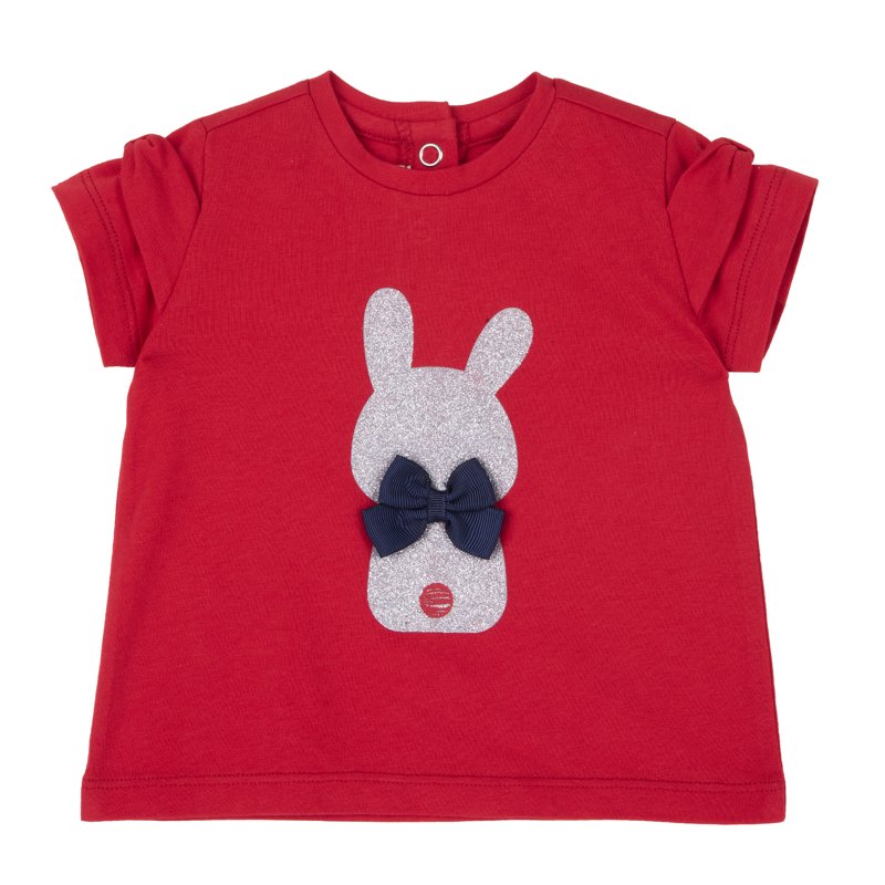 T-SHIRT SHORT SLEEVE - MEDIUM RED