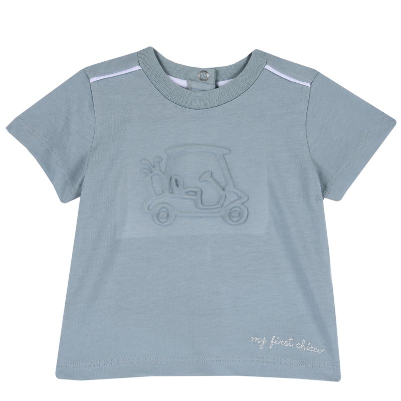 T-SHIRT SHORT SLEEVE - MEDIUM LIGHT BLUE