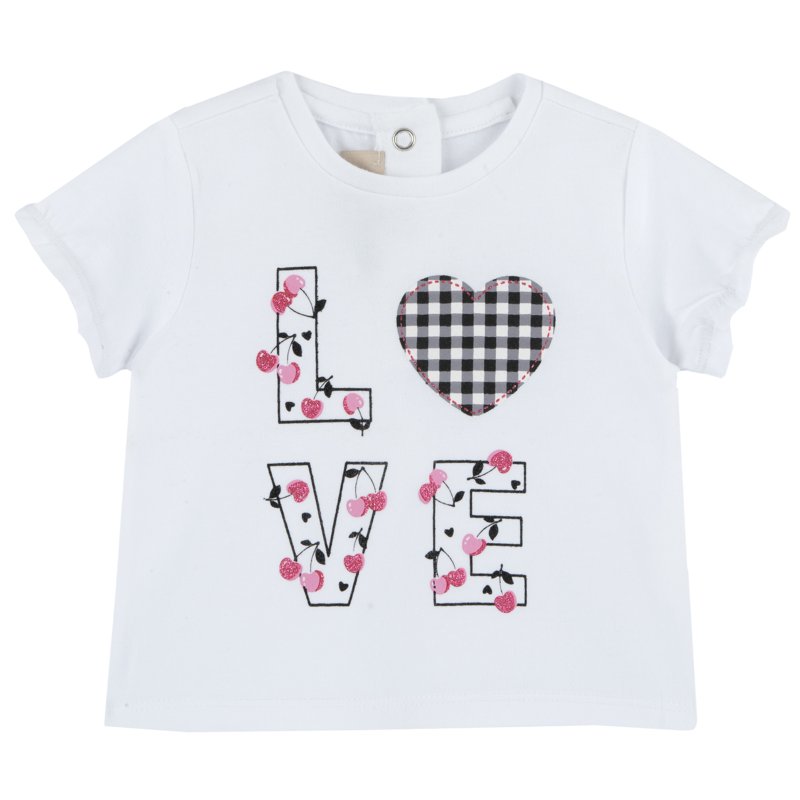 T-SHIRT SHORT SLEEVE - WHITE