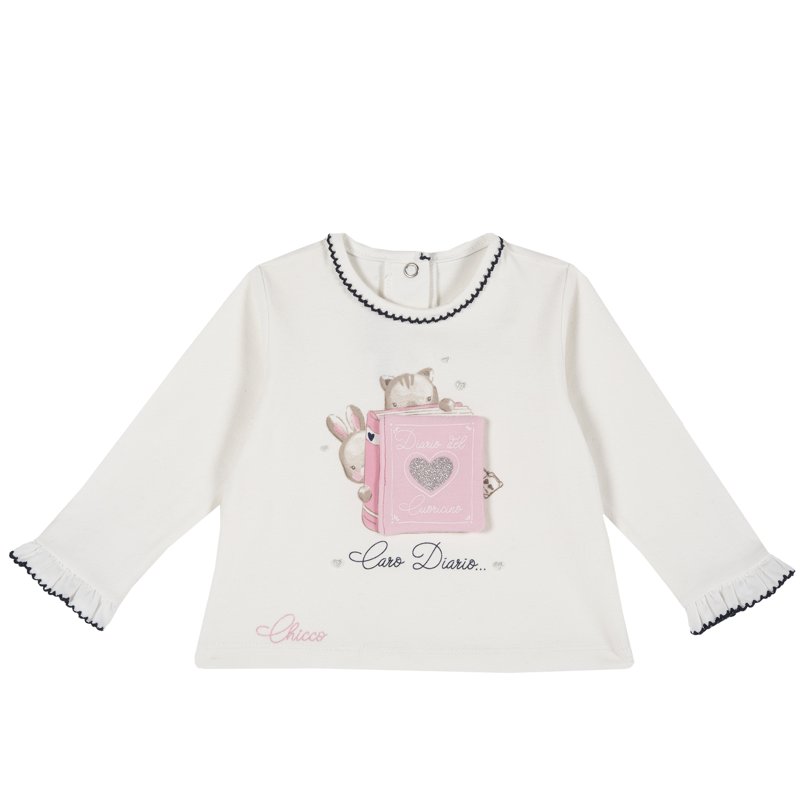 T-SHIRT LONG SLEEVE - WHITE