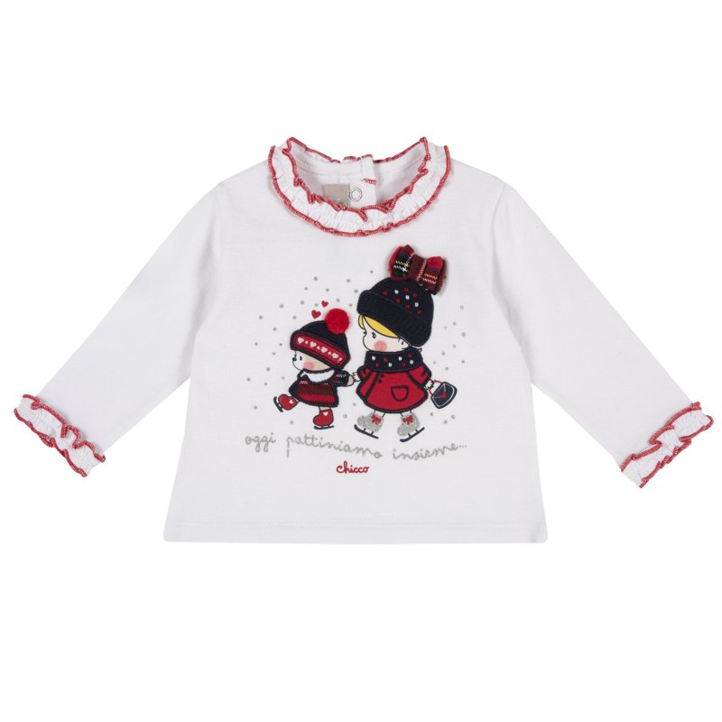 T-SHIRT LONG SLEEVE - WHITE