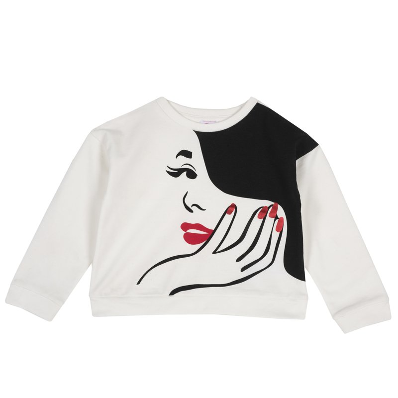 SWEATSHIRT - WHITE