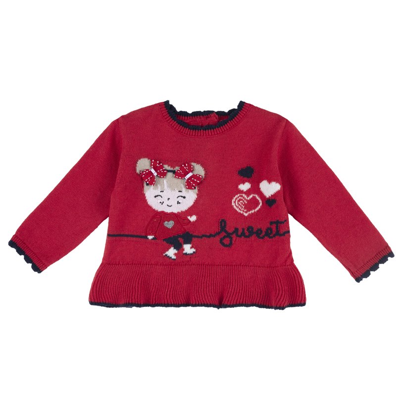 SWEATER - MEDIUM RED