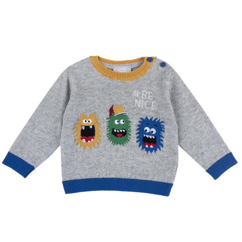 SWEATER - MEDIUM GREY