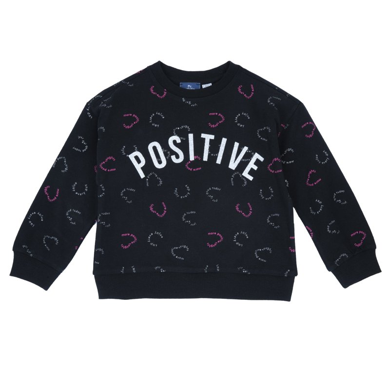 SWEATSHIRT - BLACK