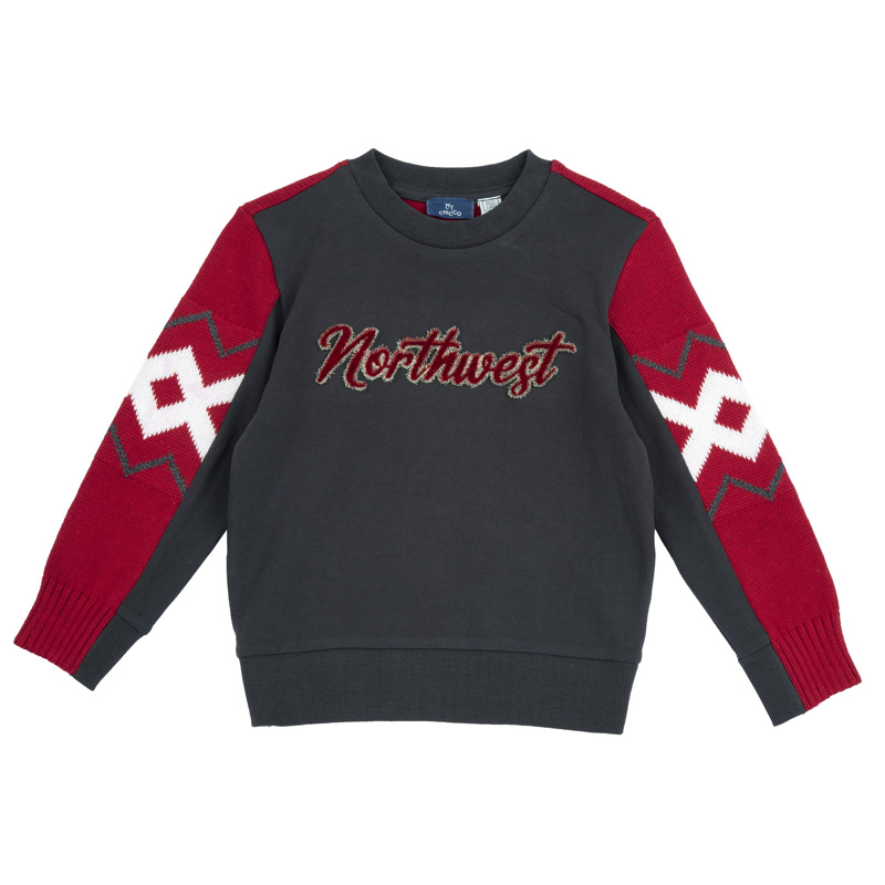 SWEATSHIRT - MEDIUM RED