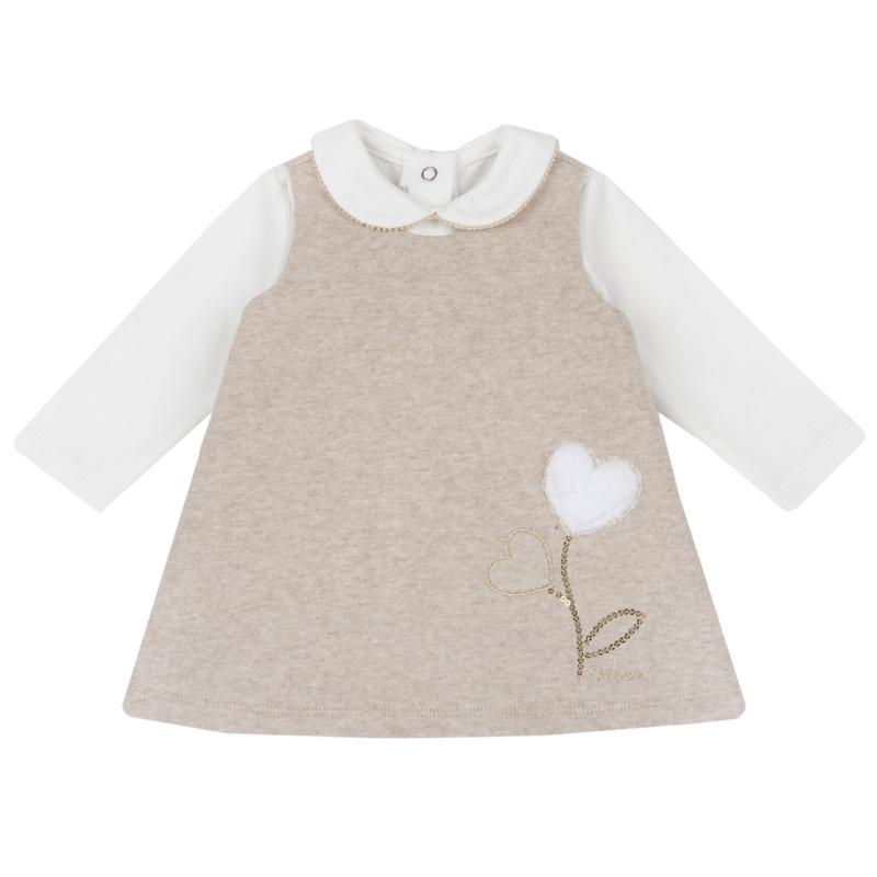 SET 2: SWEATSHIRT + PANTS - LIGHT NATURAL