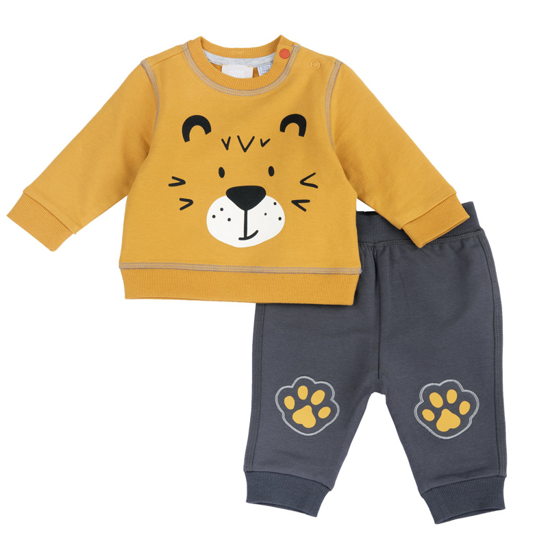 SET 2: SWEATSHIRT + PANTS - DARK GREY
