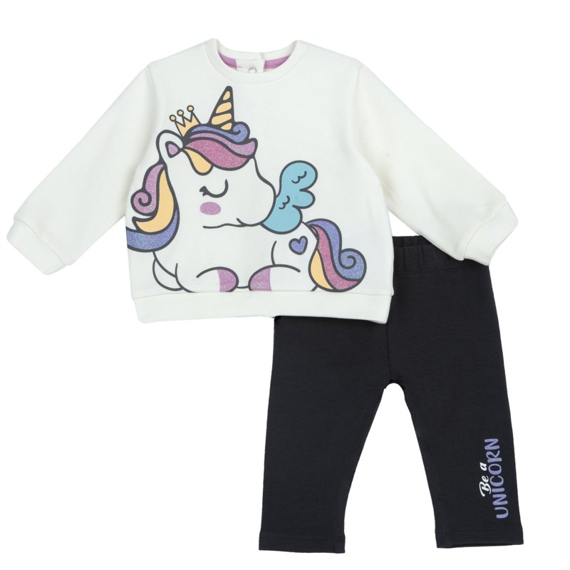 SET 2: SWEATSHIRT + LEGGINGS - MEDIUM GREY