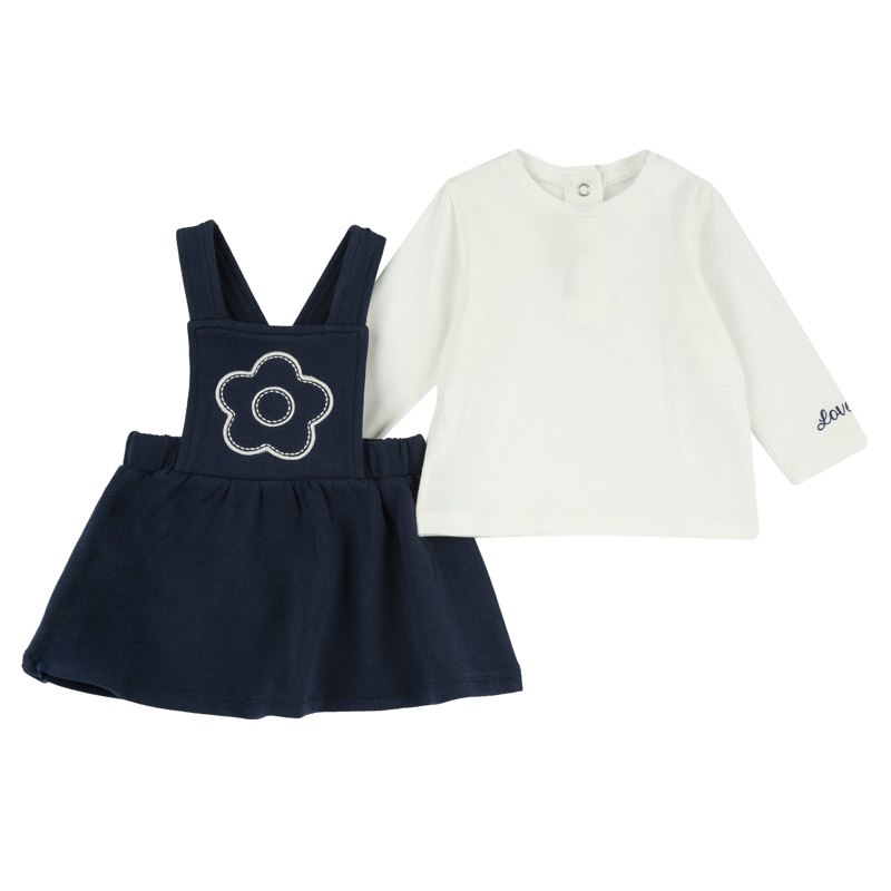 SET 2: SWEATSHIRT + PANTS - DARK BLUE