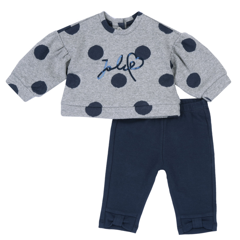 SET 2: SWEATSHIRT + PANTS - MEDIUM GREY